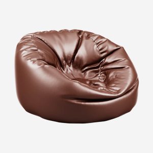 Brown Leather Sofa - Hình ảnh 1